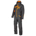 Klim Mens Ripsa One-Piece - Non-Current - Asphalt - Strike Orange, view 2