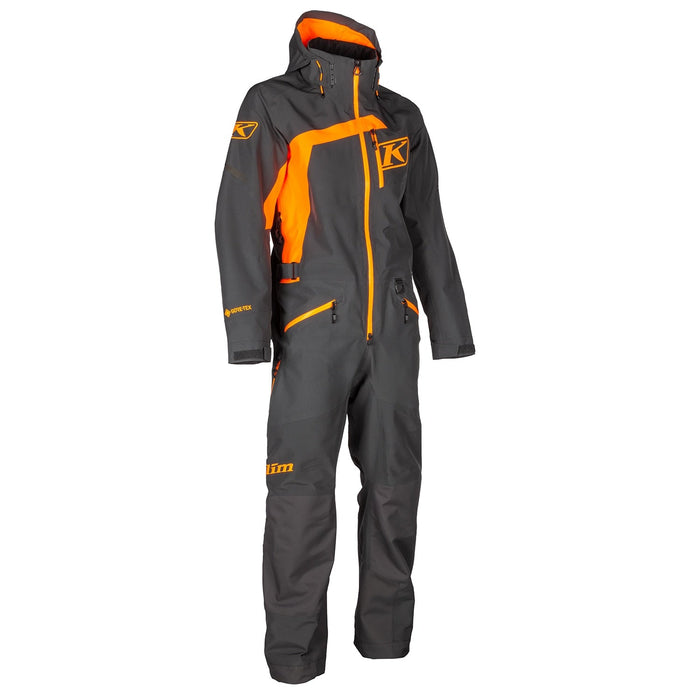 Klim Mens Ripsa One-Piece - Non-Current - Asphalt - Strike Orange, view 5