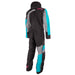 Klim Mens Ripsa One-Piece - Non-Current - Black - Arctic Teal, view 3