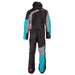 Klim Mens Ripsa One-Piece - Non-Current - Black - Arctic Teal, view 5
