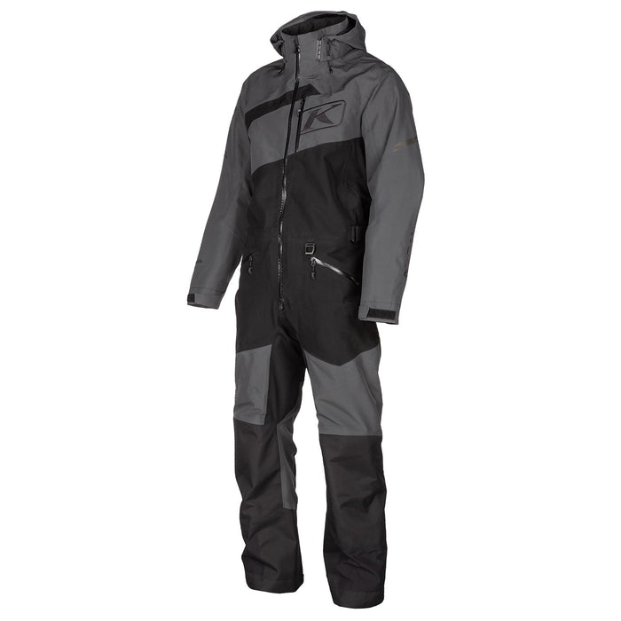Klim Mens Ripsa One-Piece - Non-Current - Black - Asphalt, view 2