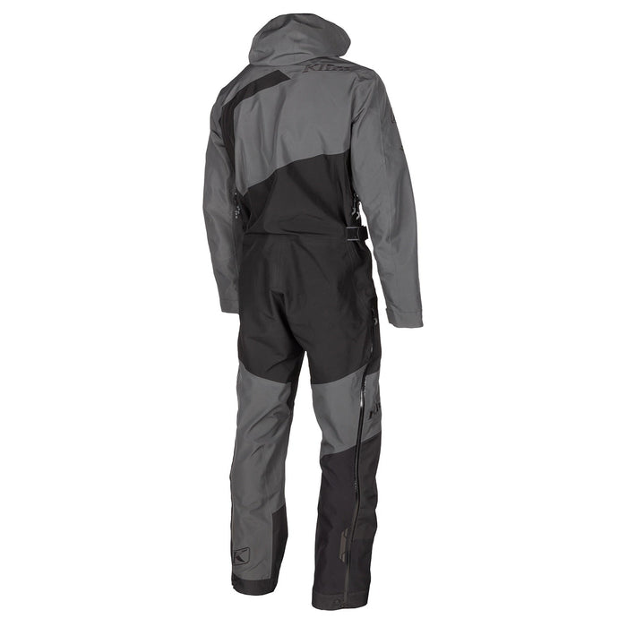 Klim Mens Ripsa One-Piece - Non-Current - Black - Asphalt, view 3