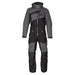 Klim Mens Ripsa One-Piece - Non-Current - Black - Asphalt, front view
