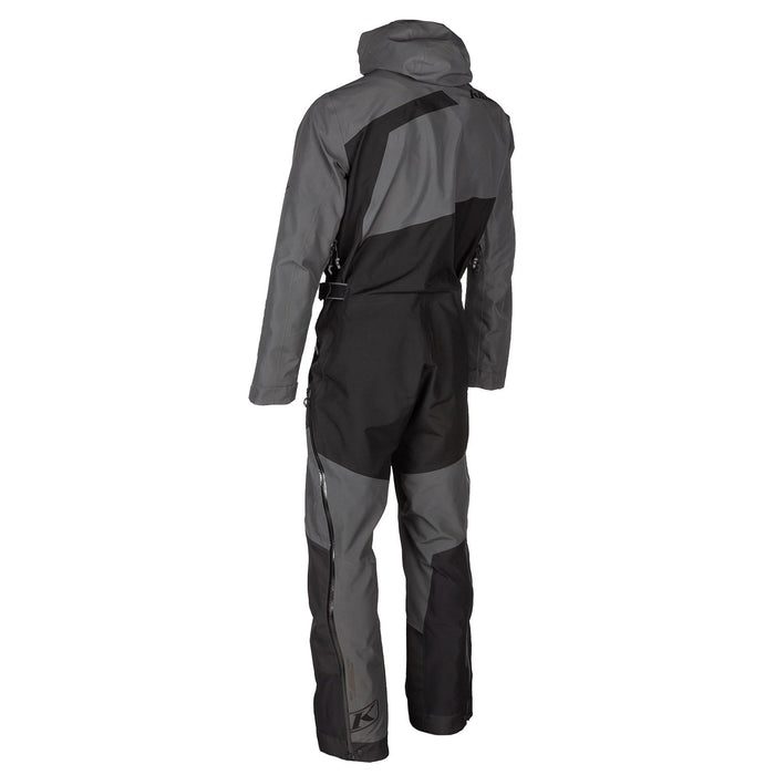 Klim Mens Ripsa One-Piece - Non-Current - Black - Asphalt, view 6