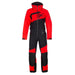 Klim Mens Ripsa One-Piece - Non-Current - Black - Fiery Red, front view