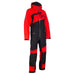 Klim Mens Ripsa One-Piece - Non-Current - Black - Fiery Red, view 5