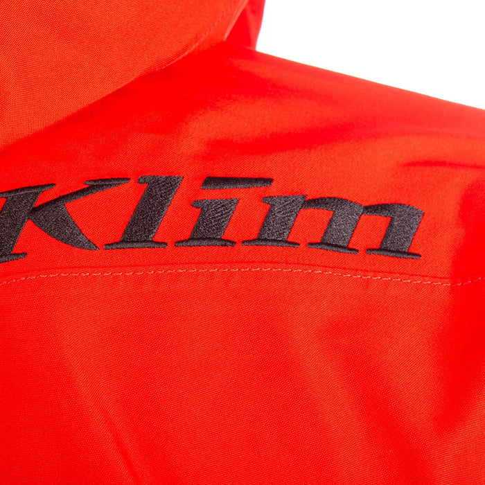 Klim Mens Ripsa One-Piece - Non-Current - Black - Fiery Red, view 13