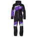 Klim Mens Ripsa One-Piece - Non-Current - Black - Heliotrope, front view