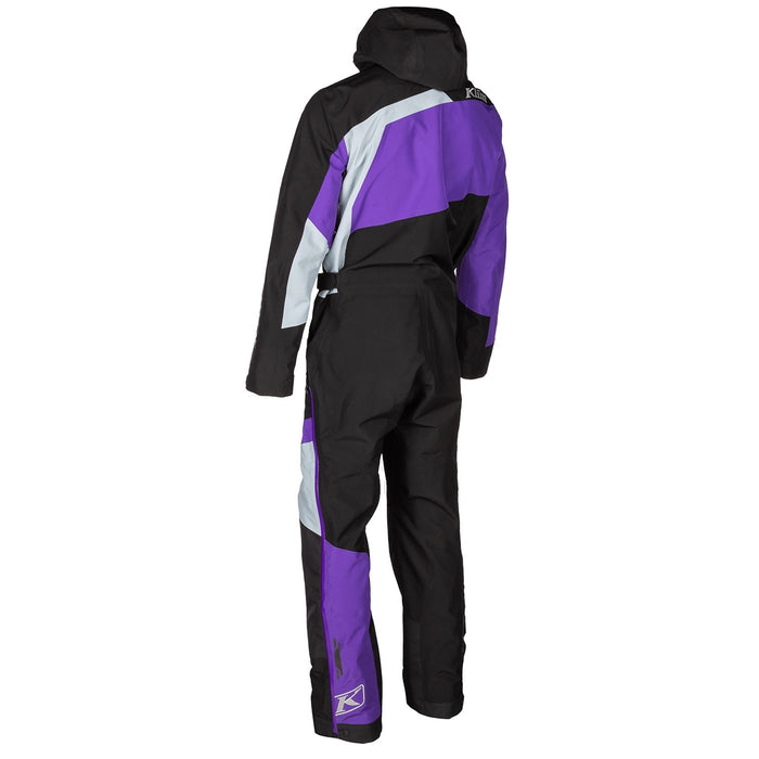Klim Mens Ripsa One-Piece - Non-Current - Black - Heliotrope, view 6