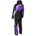 Klim Mens Ripsa One-Piece - Non-Current - Black - Heliotrope, view 6