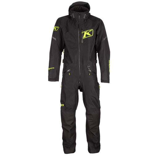 Klim Mens Ripsa One-Piece - Non-Current - Black - Hi-Vis, front view