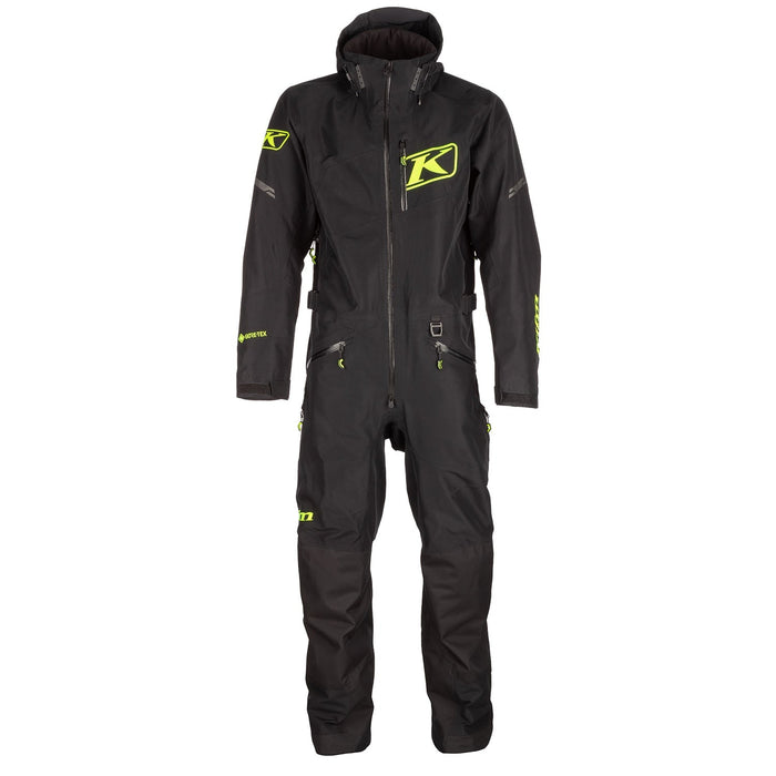 Klim Mens Ripsa One-Piece - Non-Current - Black - Hi-Vis, front view