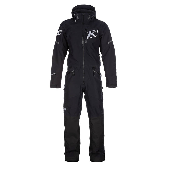Klim Mens Ripsa One-Piece - Black - Monument, front view
