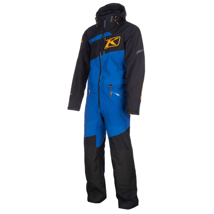 Klim Mens Ripsa One-Piece - Non-Current - Black - Nightfall Blue, view 2