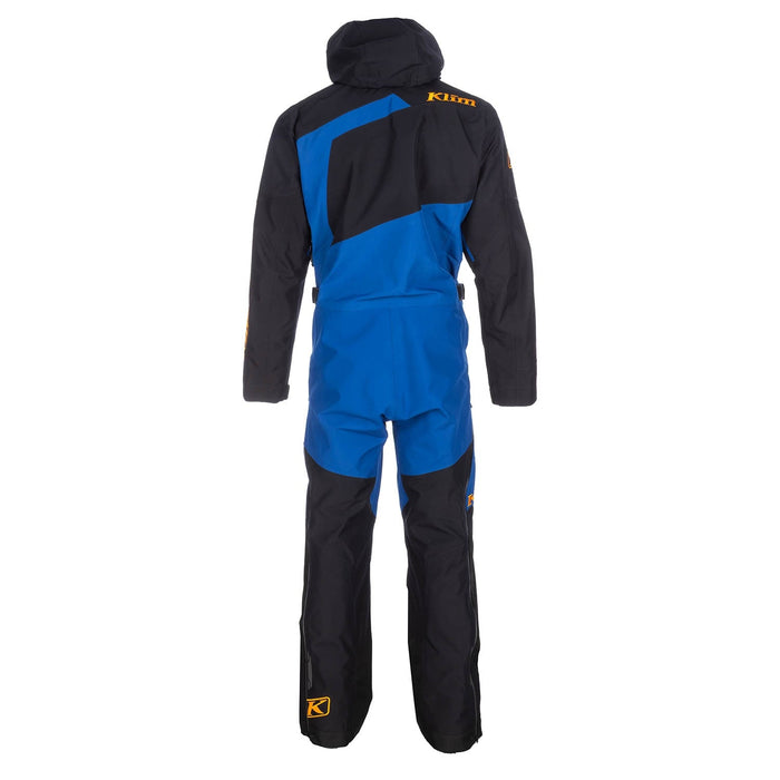 Klim Mens Ripsa One-Piece - Non-Current - Black - Nightfall Blue, view 4