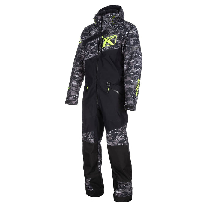 Klim Mens Ripsa One-Piece - Black Camo - Hi-Vis, view 2