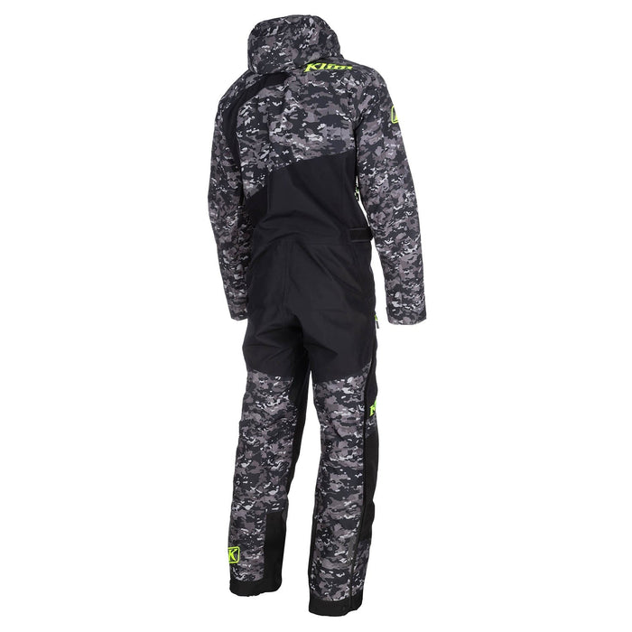 Klim Mens Ripsa One-Piece - Black Camo - Hi-Vis, view 3