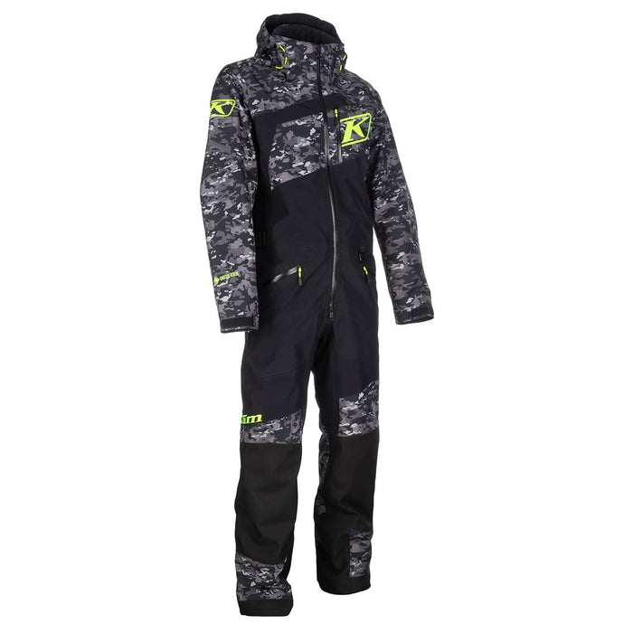 Klim Mens Ripsa One-Piece - Black Camo - Hi-Vis, view 5