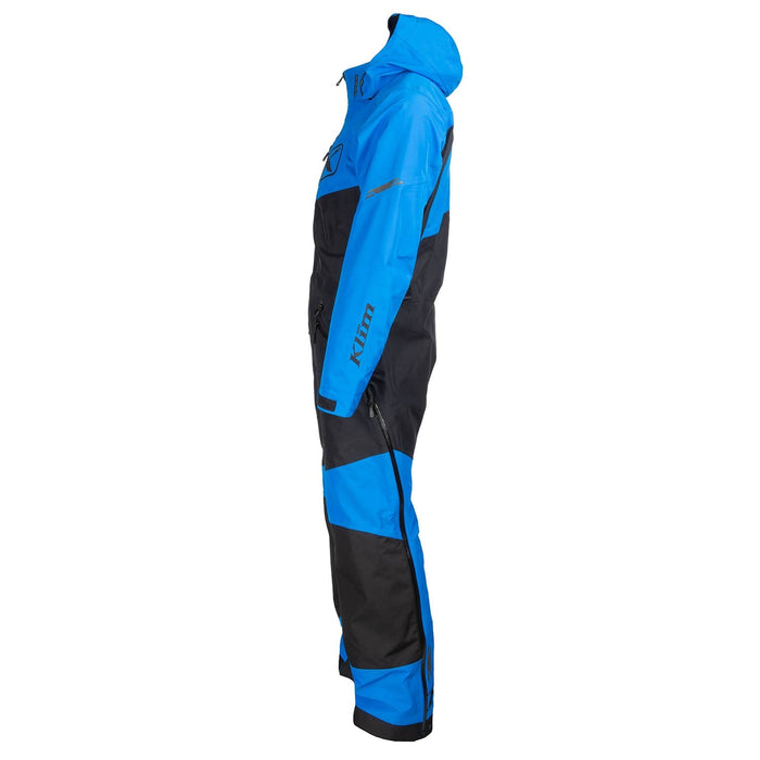 Klim Mens Ripsa One-Piece - Electric Blue Lemonade - Black, view 3