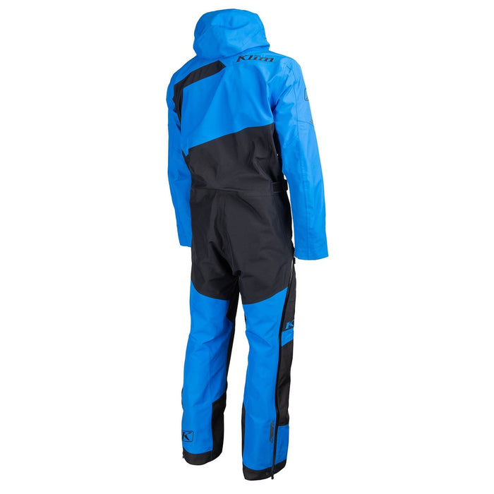 Klim Mens Ripsa One-Piece - Electric Blue Lemonade - Black, view 4