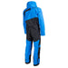 Klim Mens Ripsa One-Piece - Electric Blue Lemonade - Black, view 4