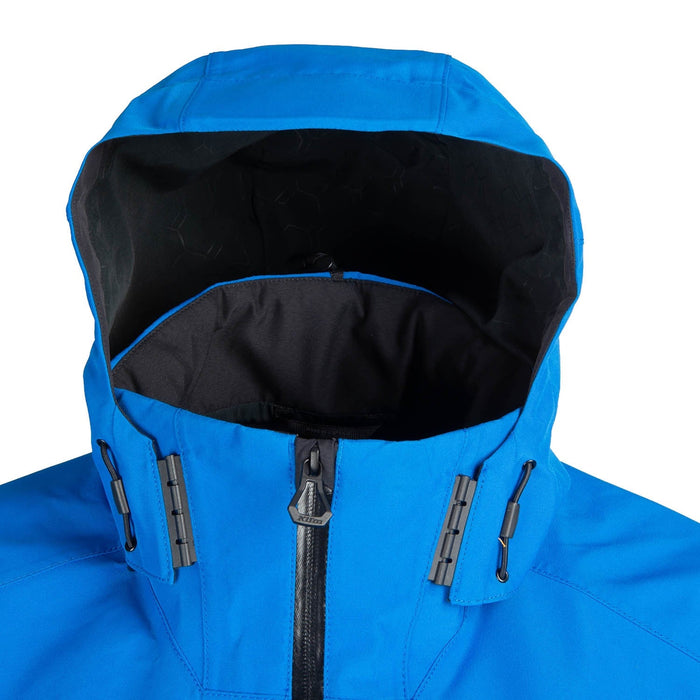 Klim Mens Ripsa One-Piece - Electric Blue Lemonade - Black, view 6