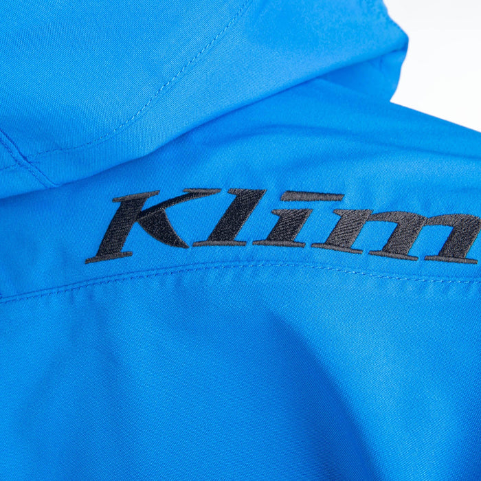 Klim Mens Ripsa One-Piece - Electric Blue Lemonade - Black, view 7