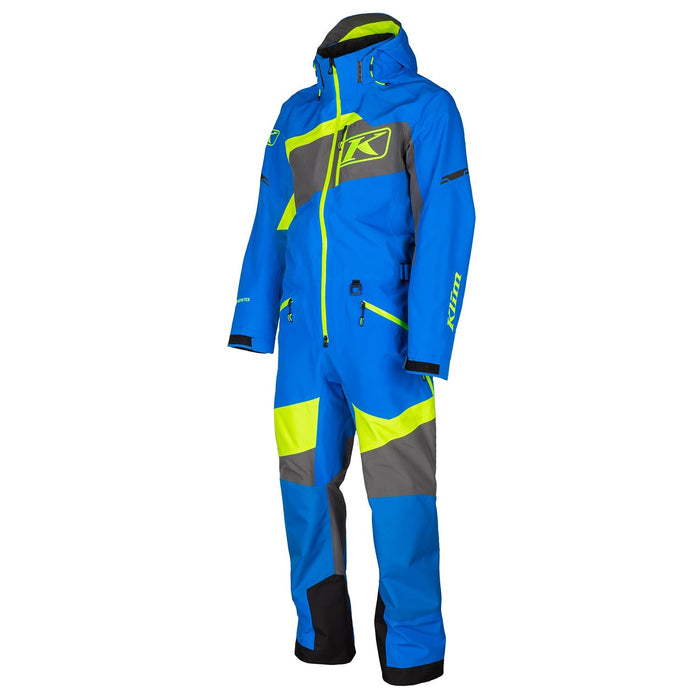 Klim Mens Ripsa One-Piece - Non-Current - Electric Blue Lemonade - Hi-Vis, view 2