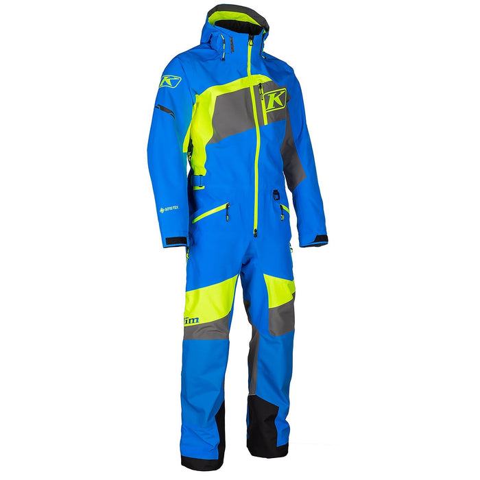 Klim Mens Ripsa One-Piece - Non-Current - Electric Blue Lemonade - Hi-Vis, view 5