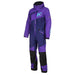 Klim Mens Ripsa One-Piece - Non-Current - Heliotrope - Scuba Blue, view 2