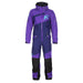 Klim Mens Ripsa One-Piece - Non-Current - Heliotrope - Scuba Blue, front view