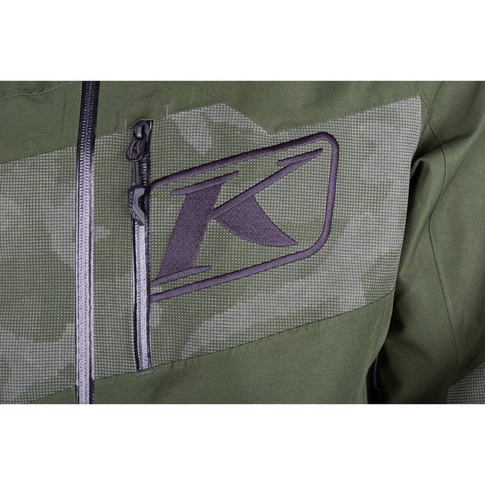 Klim Mens Ripsa One-Piece - Non-Current - Kombu Green - Black, view 5