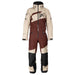 Klim Mens Ripsa One-Piece - Montana Tan - Bitter Chocolate, front view