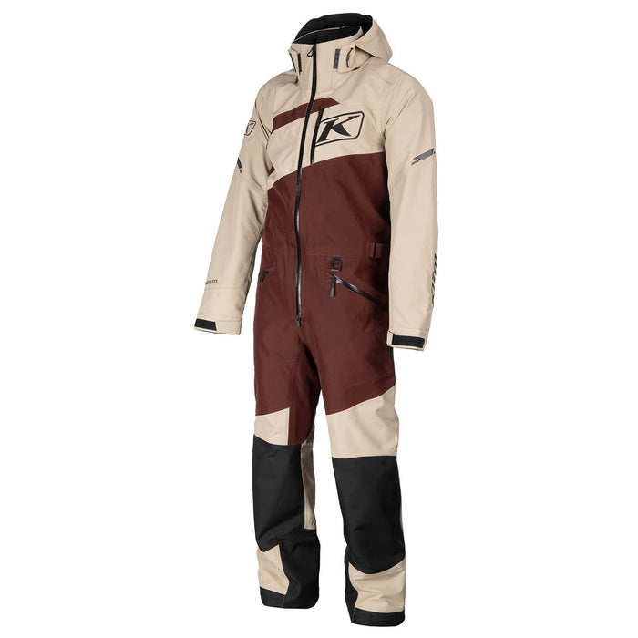 Klim Mens Ripsa One-Piece - Montana Tan - Bitter Chocolate, view 2