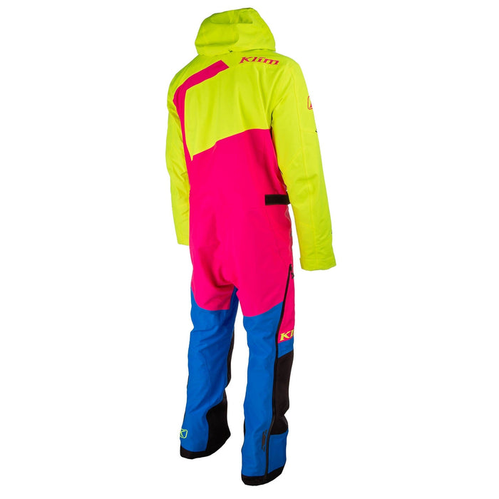 Klim Mens Ripsa One-Piece - Non-Current - PInk Glo - Hi-Vis, view 3