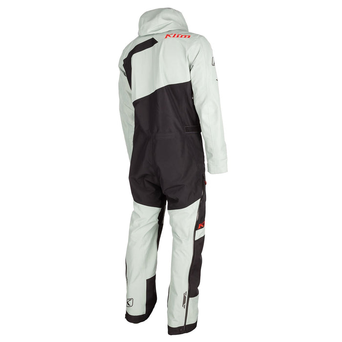 Klim Mens Ripsa One-Piece - Non-Current - Slate Gray - Black, view 3