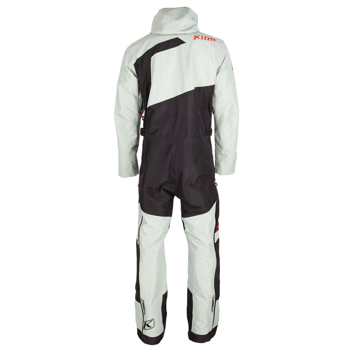 Klim Mens Ripsa One-Piece - Non-Current - Slate Gray - Black, view 4