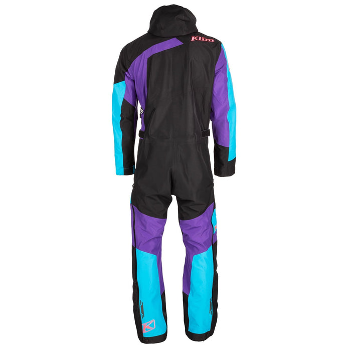 Klim Mens Ripsa One-Piece - Non-Current - Vivid Blue - Heliotrope, view 4