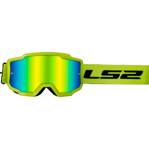 LS2 Charger Goggle with Anti-Fog Clear Lens