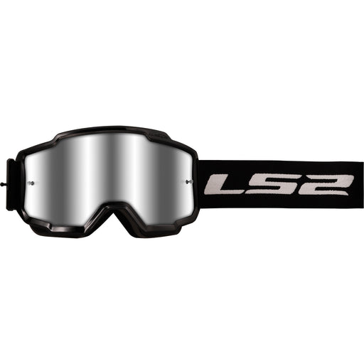 LS2 Charger Goggle with Anti-Fog Clear Lens