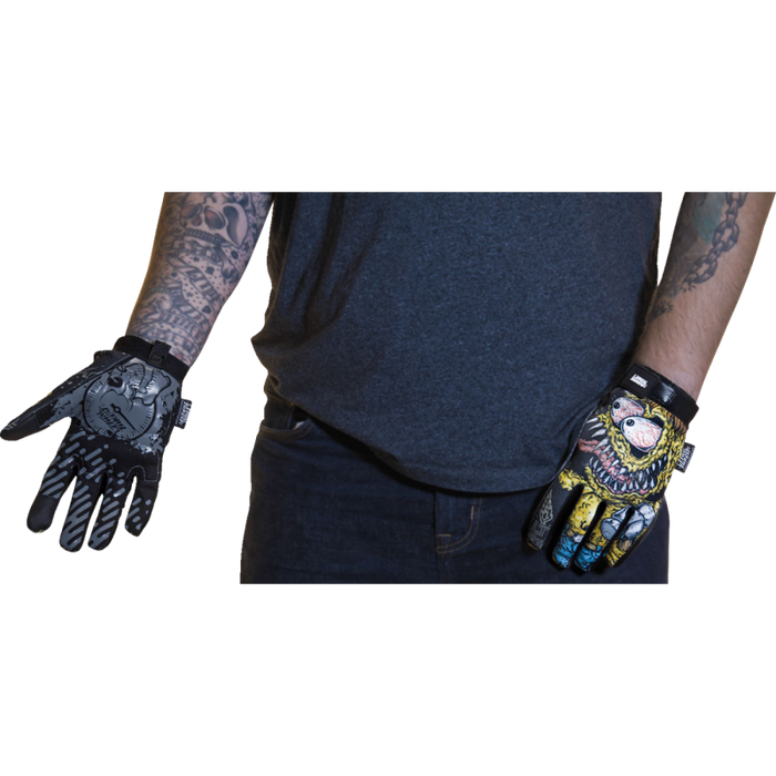 Lethal Threat Mens Offroad Gloves - Tattoo