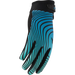 Thor Mens Launchmode Gloves - Teal/Black - Front