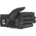 Alpinestars Mens SMX Z Drystar Gloves - Black/Fluo Red - Back