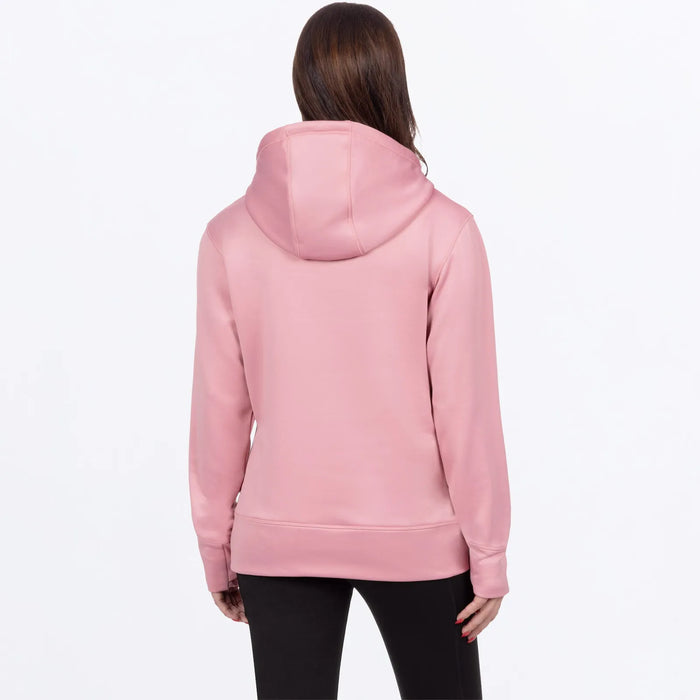 FXR Womens Hydrogen Tech Pullover Hoodie - Rose, view 2