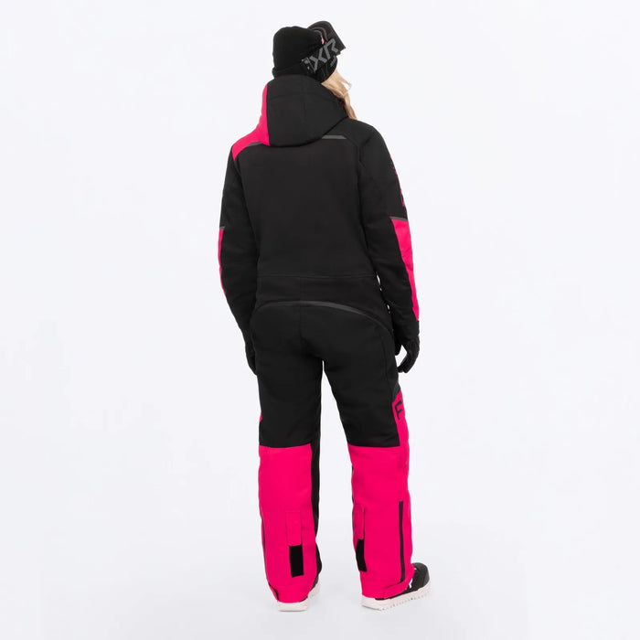 FXR Womens Revo F.A.S.T. Insulated Monosuit - Black/Razz, view 2