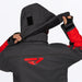FXR Youth Vertical Monosuit - Ti/Asphalt/Red, view 9