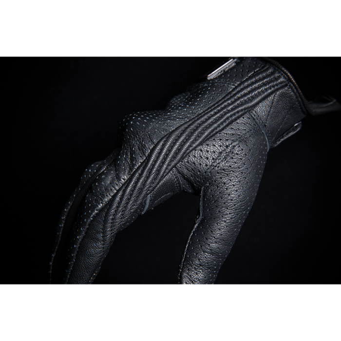 Icon Womens Pursuit Classic Perf Gloves - Black