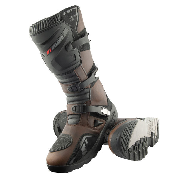 Joe Rocket Mens Ballistic Adventure Boot - Brown/Black