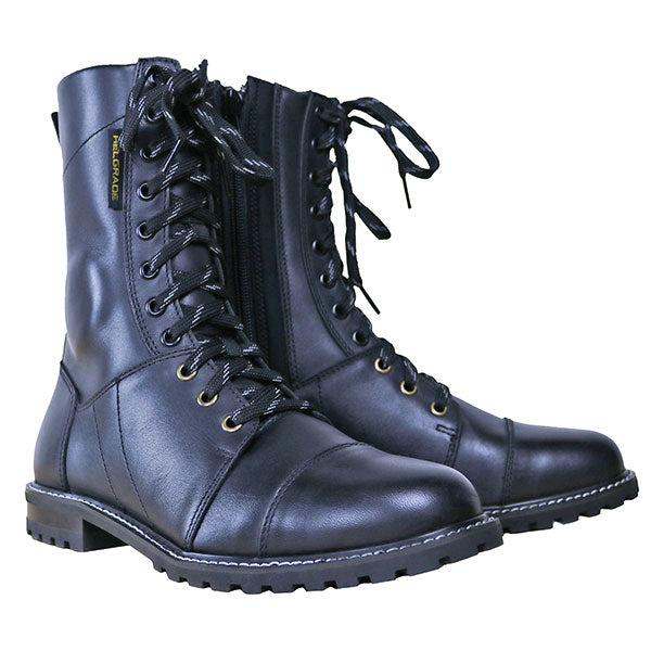 Helgrade Womens Lavigne Leather Boots - Black