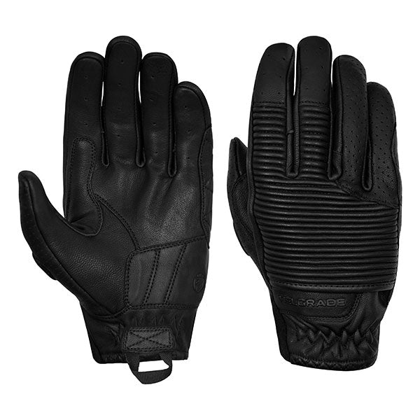 Helgrade Mens Brody Leather Gloves - Black